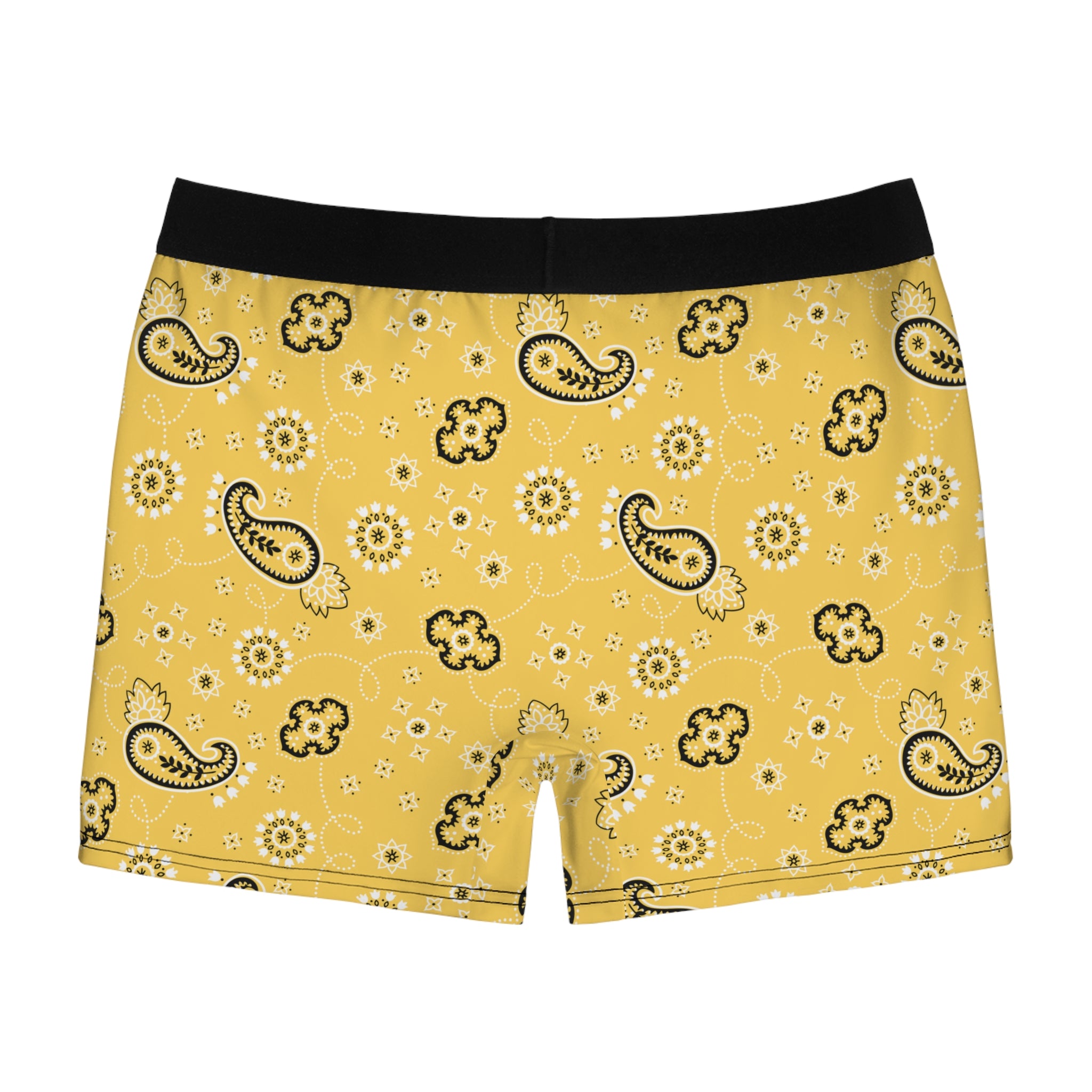 Men's Boxer Briefs Hanky Code: Yellow