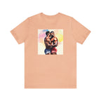 Gay Valentines: "Sunset Embrace" Tee - T-Shirt - Twisted Jezebel