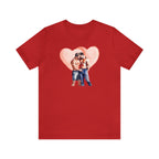 Gay Valentines: "Heartfelt Connection" Tee - T-Shirt - Twisted Jezebel