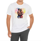 Gay Valentines: "Sunset Embrace" Tee - T-Shirt - Twisted Jezebel