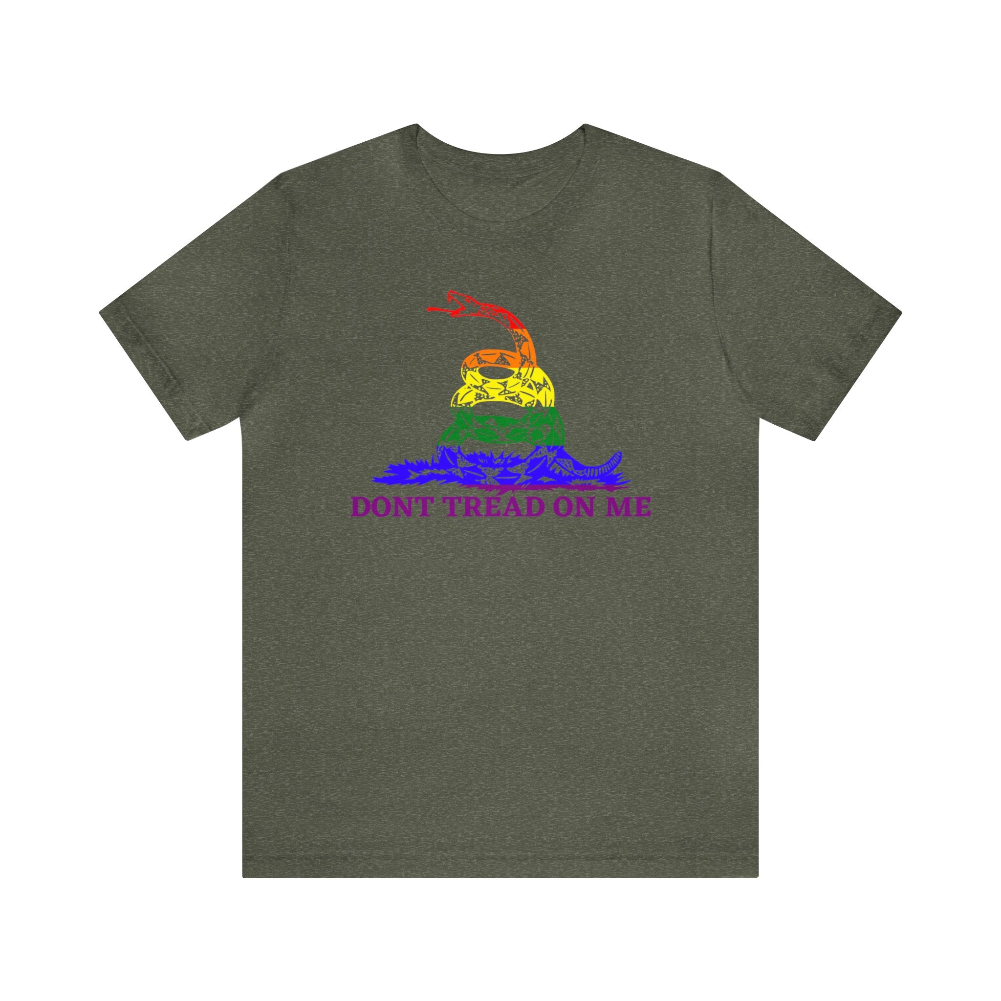 Don't Tread on Me Pride Edition Tee - Tee - Twisted Jezebel