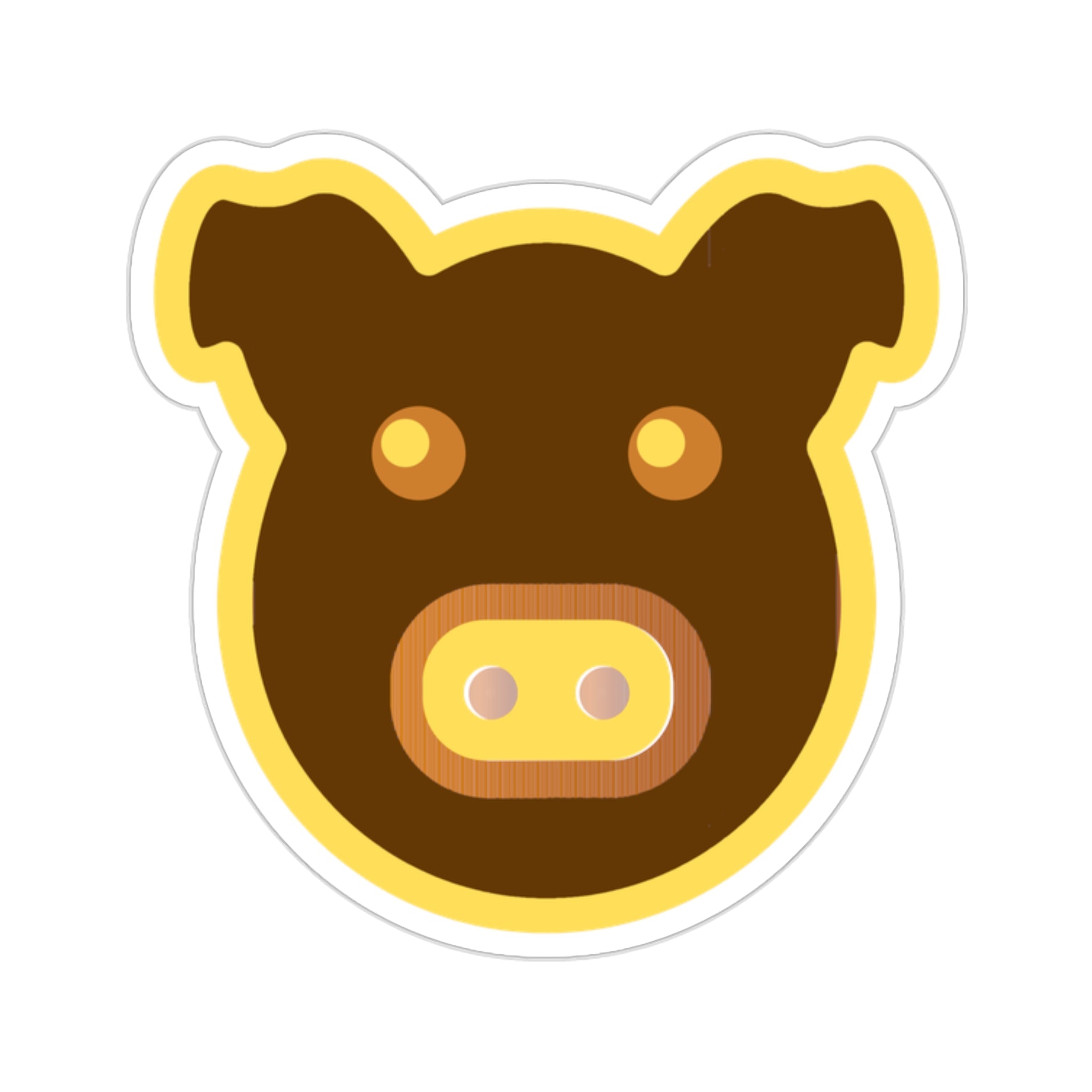 Dirty Pig Kiss-Cut Stickers - Kiss-Cut Stickers - Twisted Jezebel