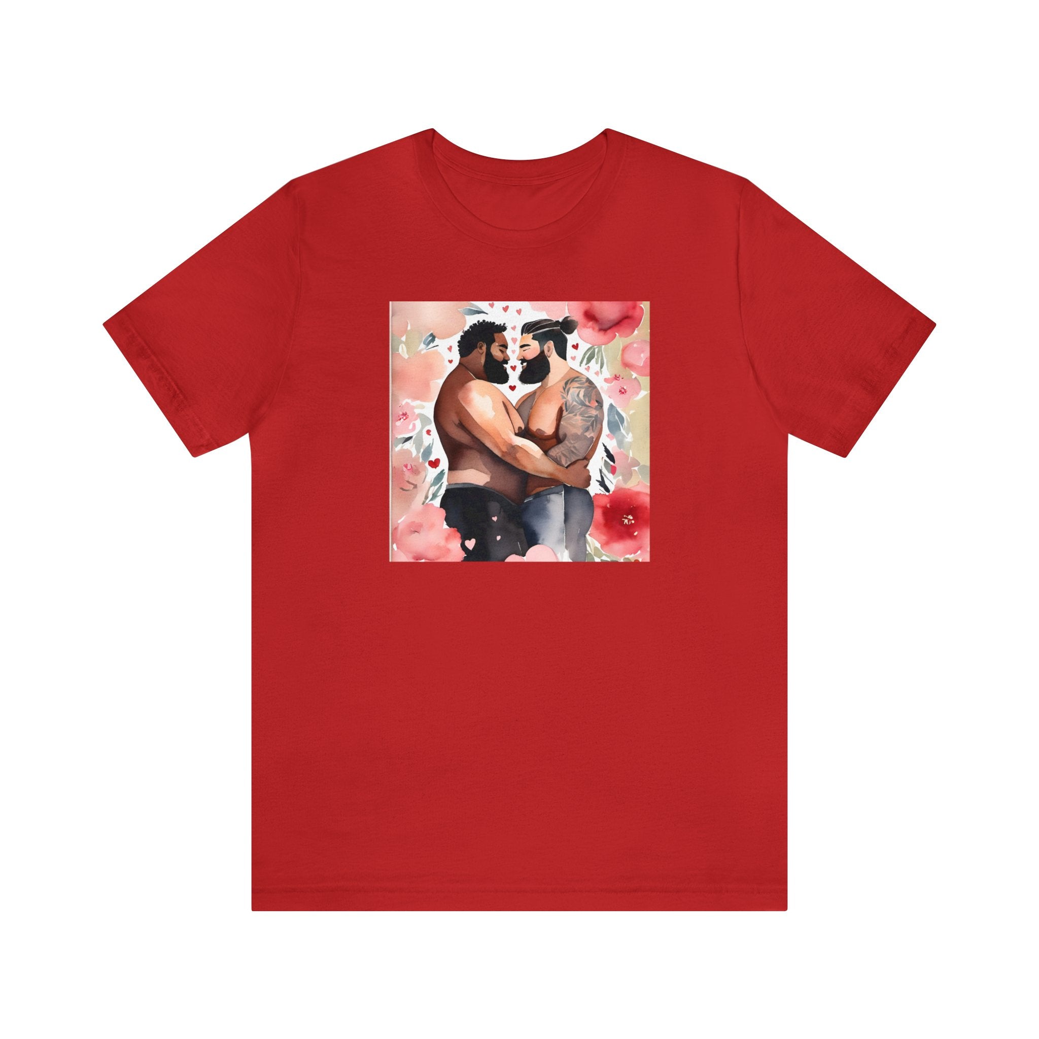 Gay Valentines: "Blossoming Love" Tee - T-Shirt - Twisted Jezebel
