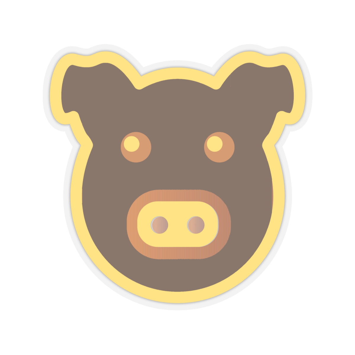 Dirty Pig Kiss-Cut Stickers - Kiss-Cut Stickers - Twisted Jezebel