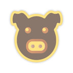 Dirty Pig Kiss-Cut Stickers - Kiss-Cut Stickers - Twisted Jezebel