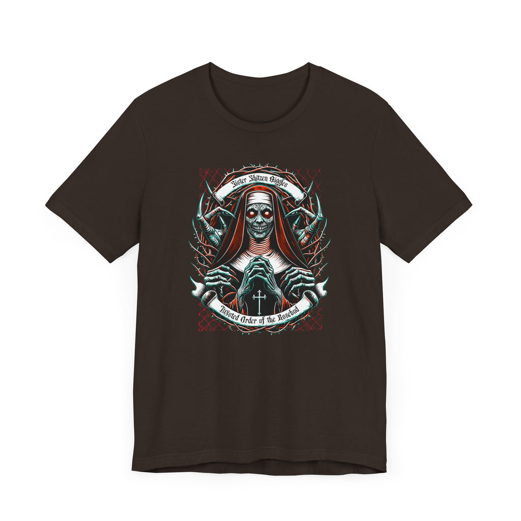 Sister Shitzen Giggles from the Twisted Order of the Rosebud Tee
