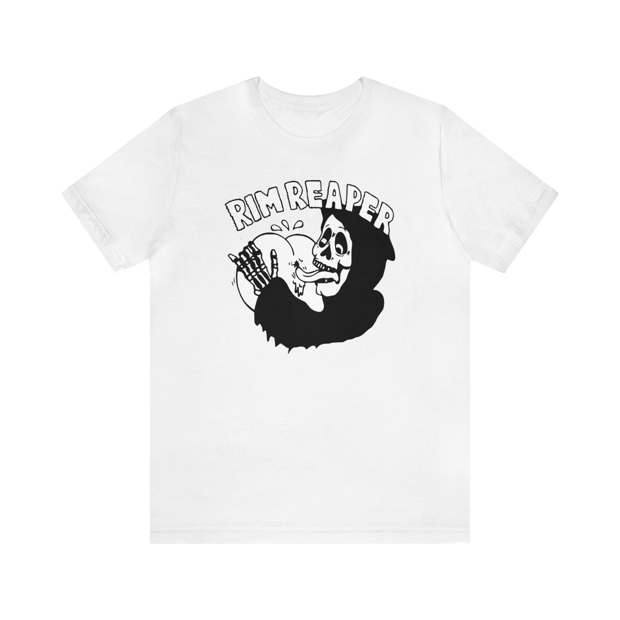 Rim Reaper Tee, Black & White Edition - Tee - Twisted Jezebel