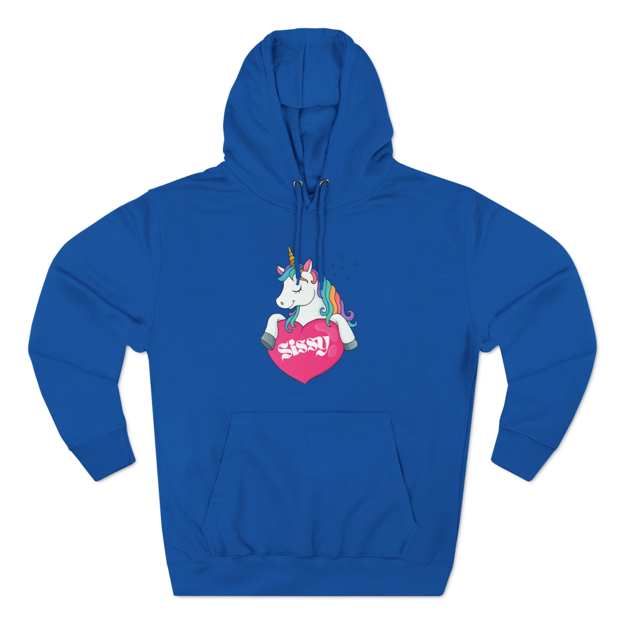 Unicorn Sissy Three-Panel Fleece Hoodie