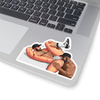 Men Rimming Kiss-Cut Stickers: Biracial II Edition