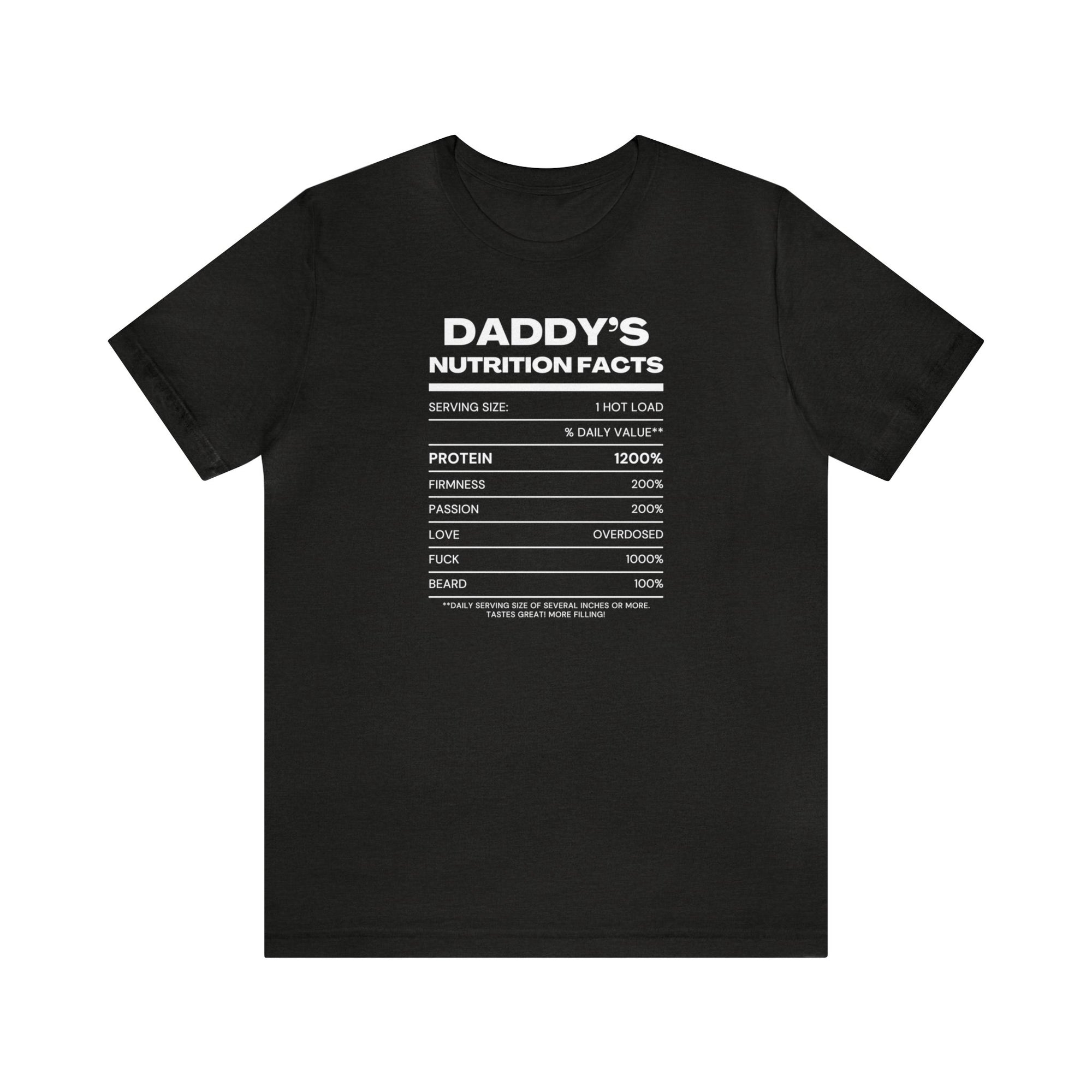 Daddy's Nutrition Facts Tee - Tee - Twisted Jezebel