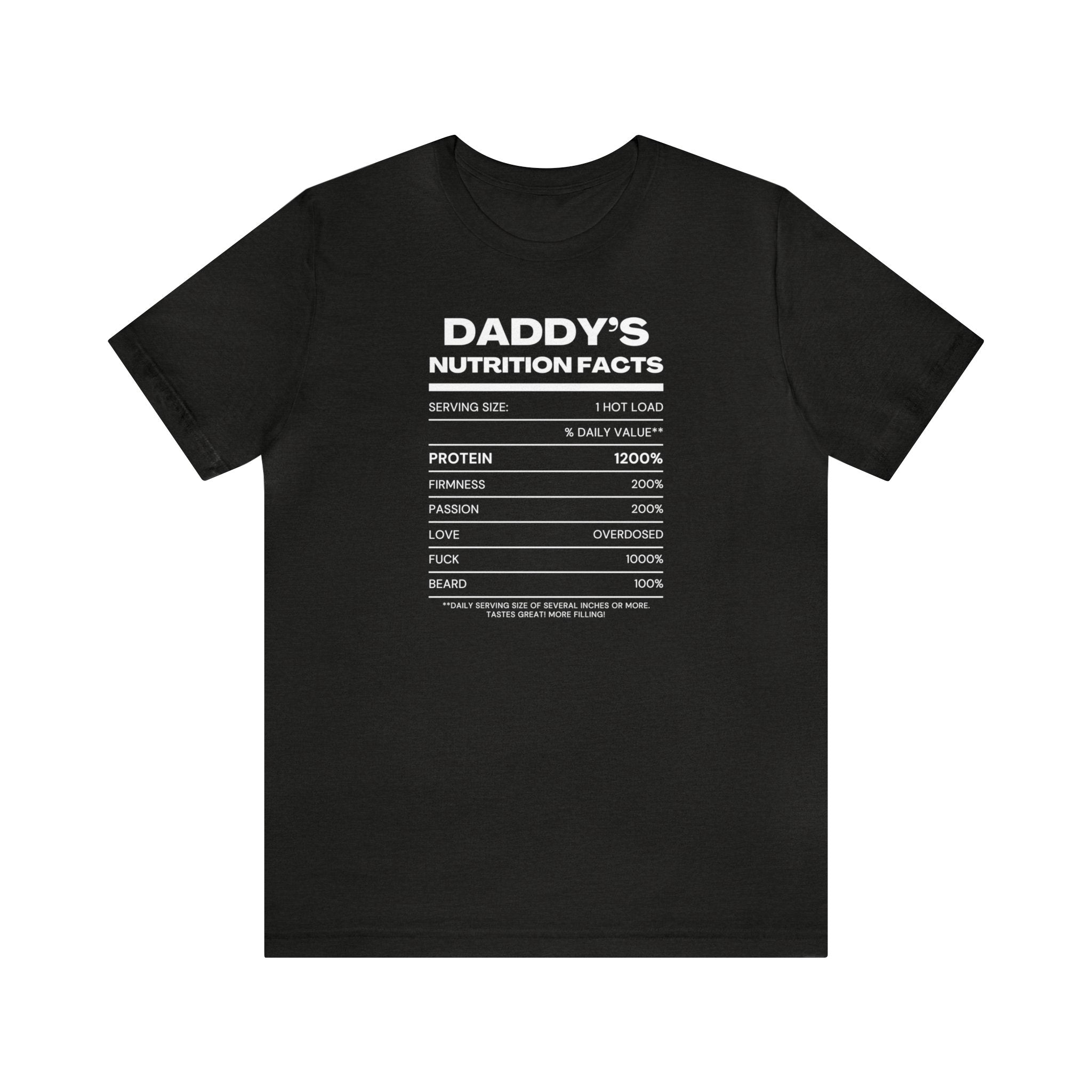 Daddy's Nutrition Facts Tee - Tee - Twisted Jezebel