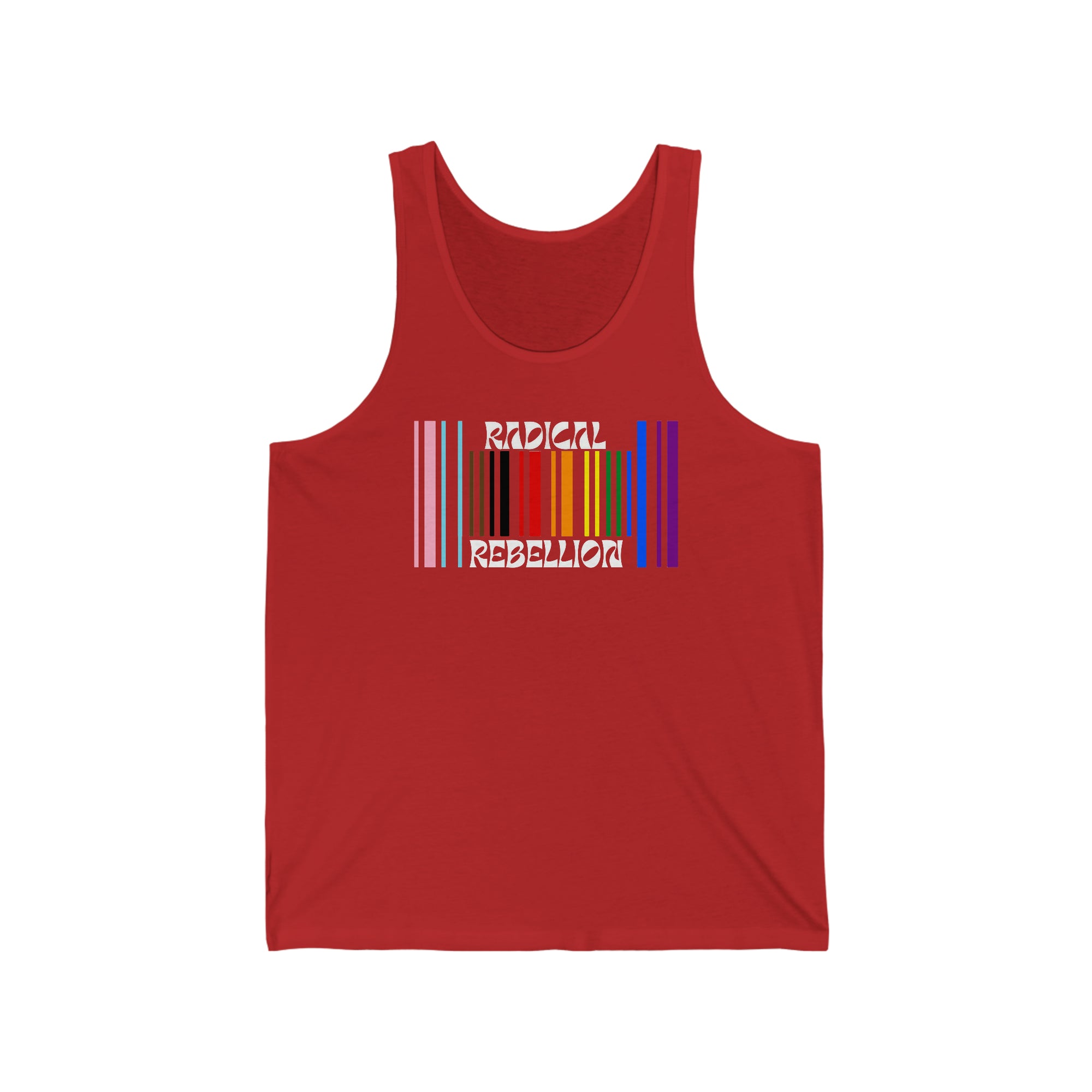 Radical Rainbow Rebellion Tank - Tank - Twisted Jezebel