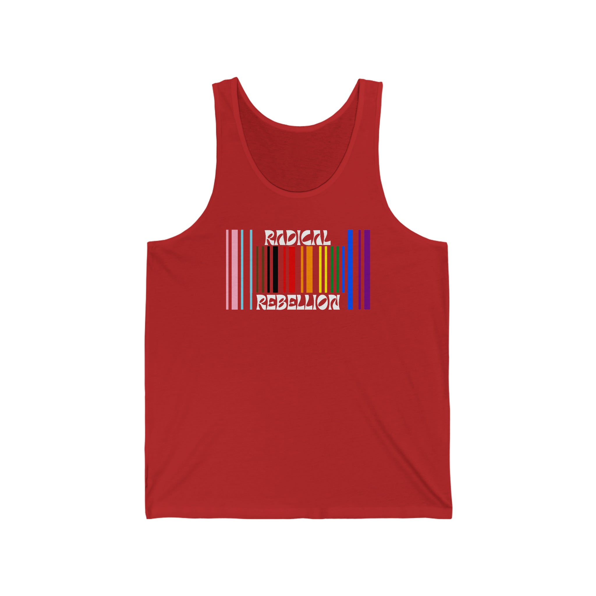 Radical Rainbow Rebellion Tank - Tank - Twisted Jezebel