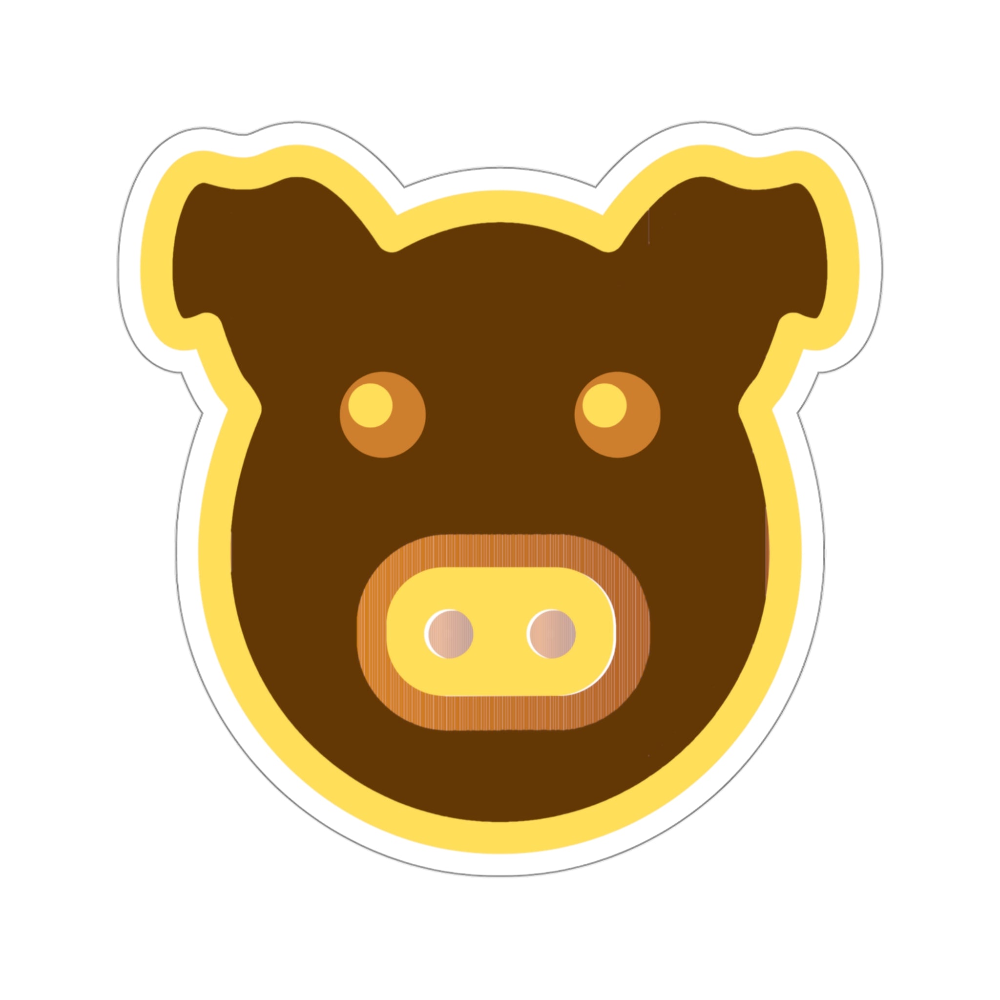 Dirty Pig Kiss-Cut Stickers - Kiss-Cut Stickers - Twisted Jezebel