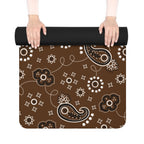 Hanky Code: Brown Fluid Proof Rimming Mat