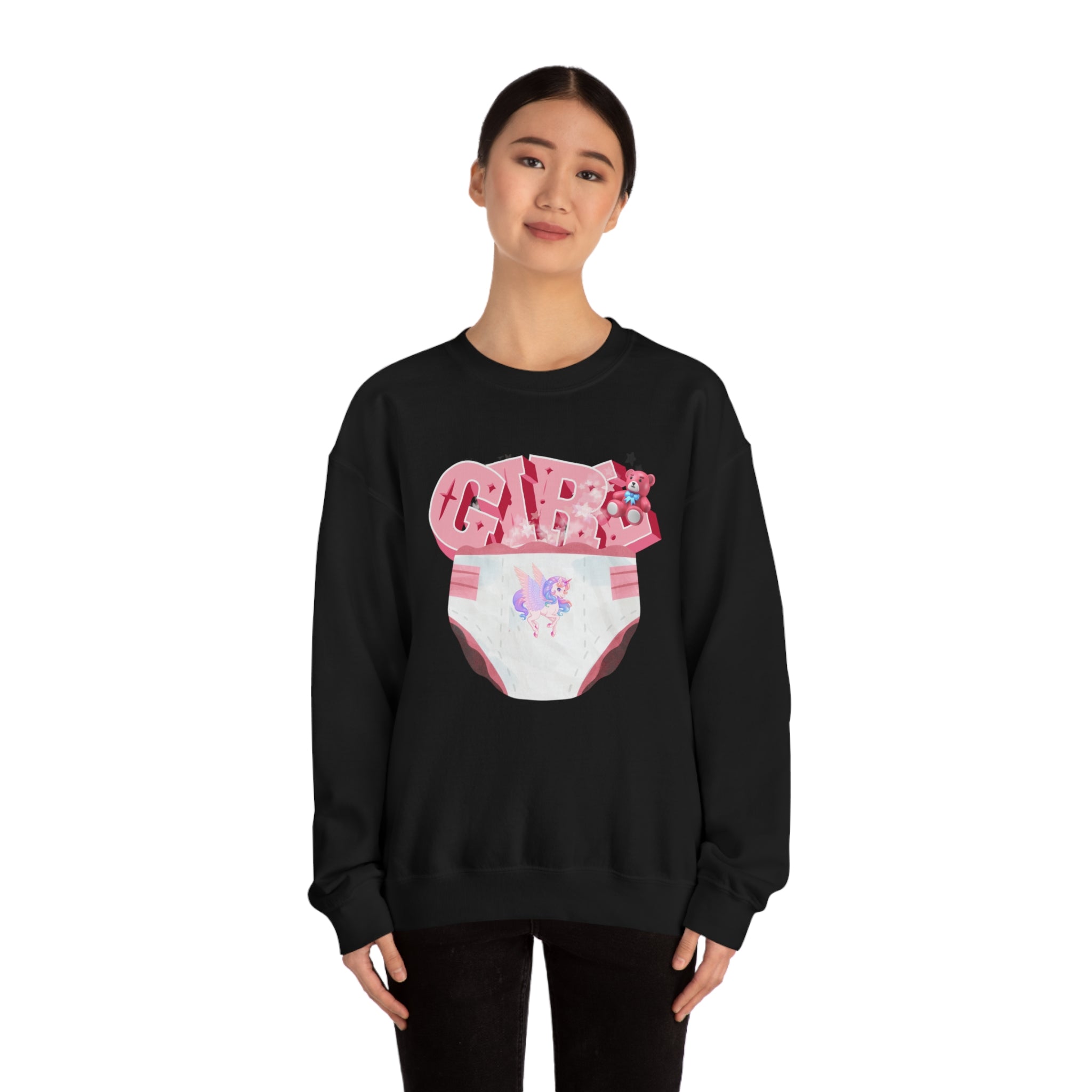 Diaper Girl Sweatshirt - Sweatshirt - Twisted Jezebel