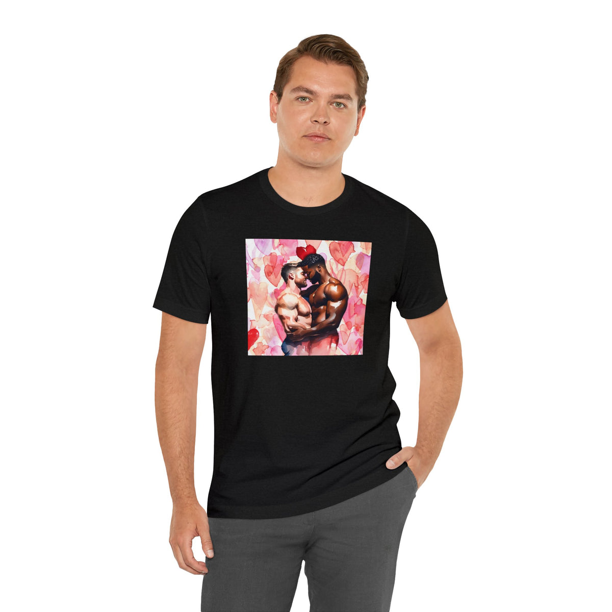 Gay Valentines: "United Hearts" Tee - T-Shirt - Twisted Jezebel