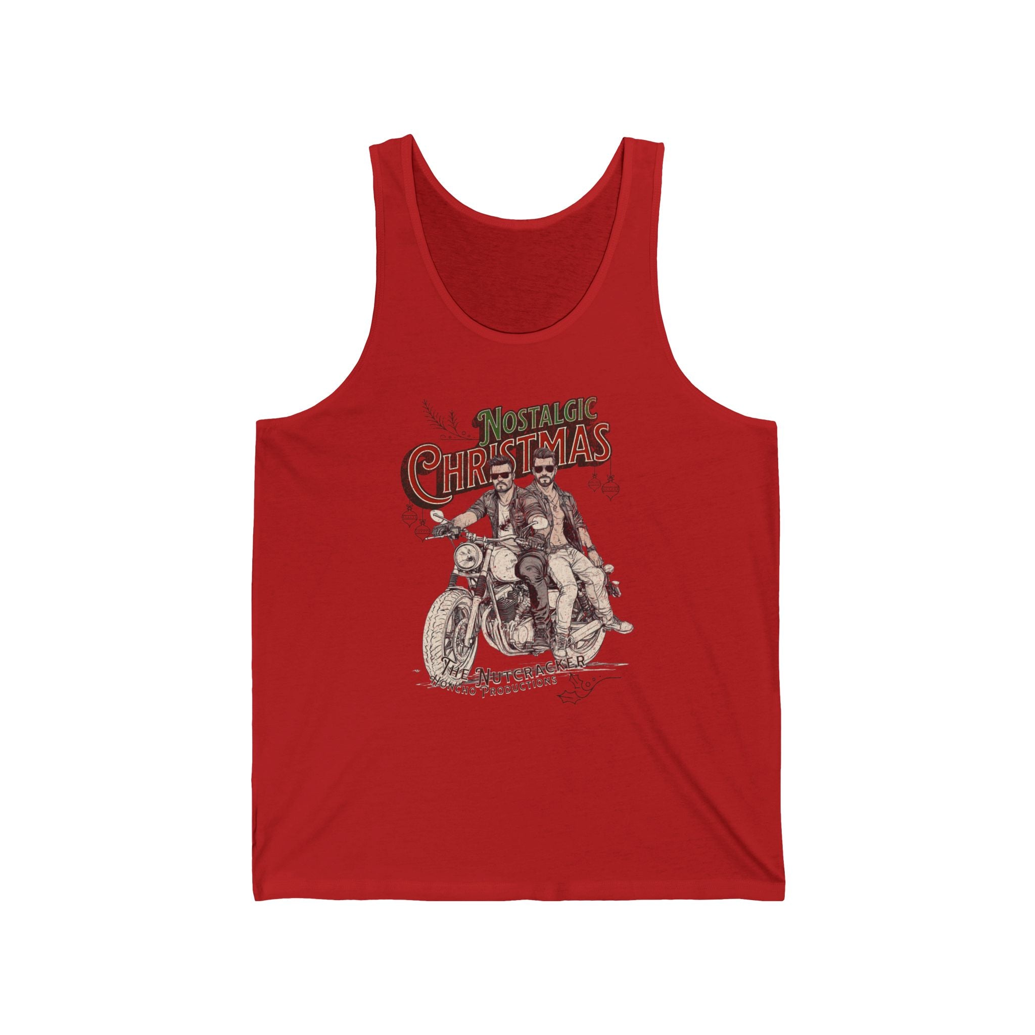 Vintage Gay Porn Nostalgic Christmas Tank