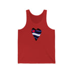 Leather Heart Tank - Tank - Twisted Jezebel