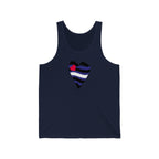 Leather Heart Tank - Tank - Twisted Jezebel