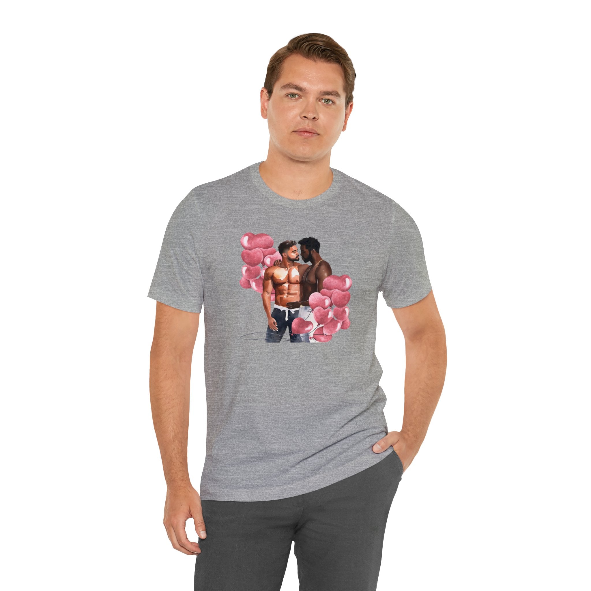 Gay Valentines: "Whispers of the Heart" Tee - T-Shirt - Twisted Jezebel