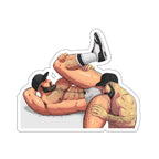 Men Rimming Kiss-Cut Stickers: Color Edition