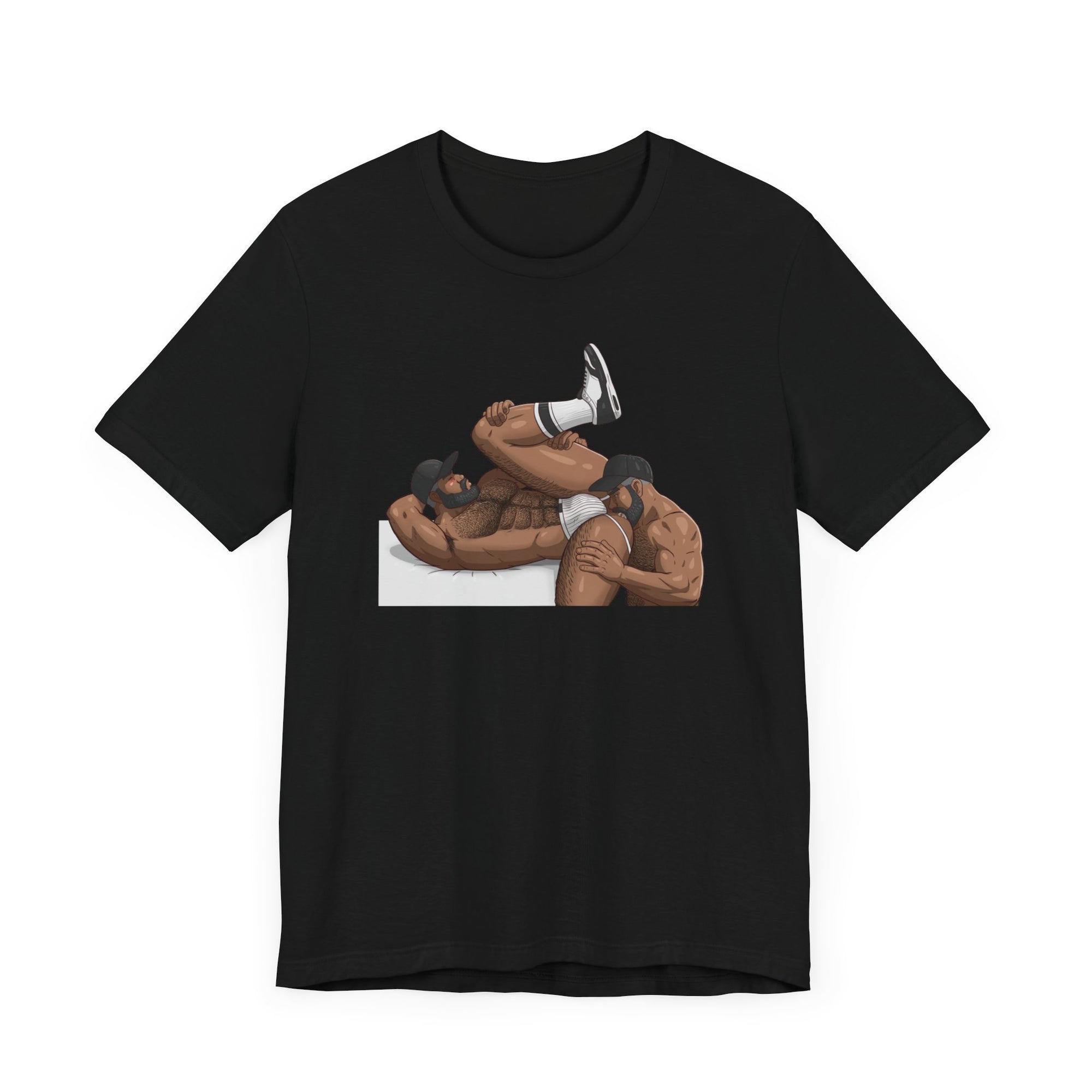 Men Rimming Tee: Black is Beautiful Edition
