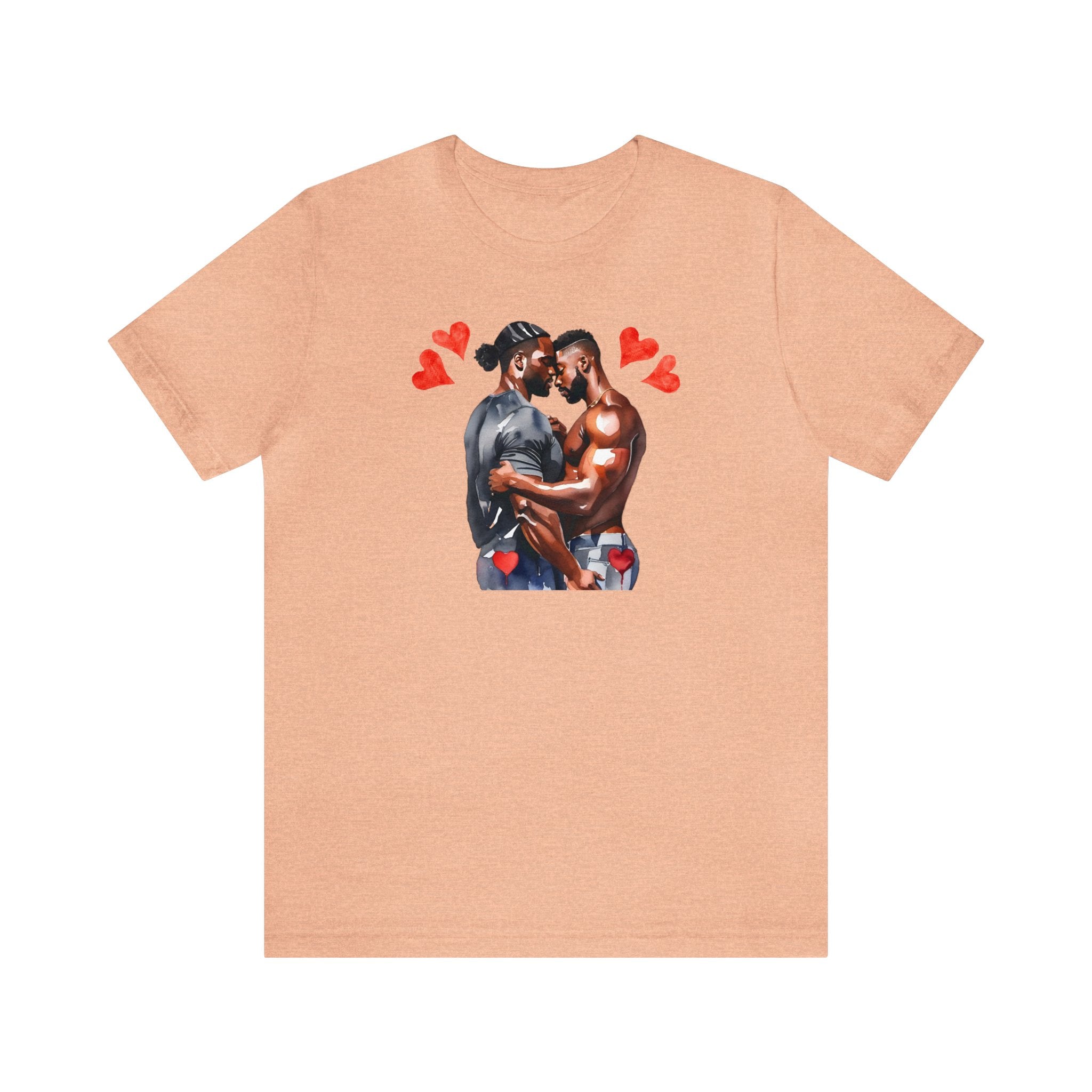 Gay Valentines: "Embrace in Love" Tee - T-Shirt - Twisted Jezebel