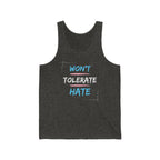 Won't Tolerate Hate Tank Trans - Tank - Twisted Jezebel
