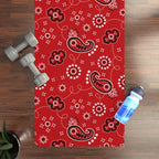 Hanky Code: Red Fluid Proof Rimming Mat