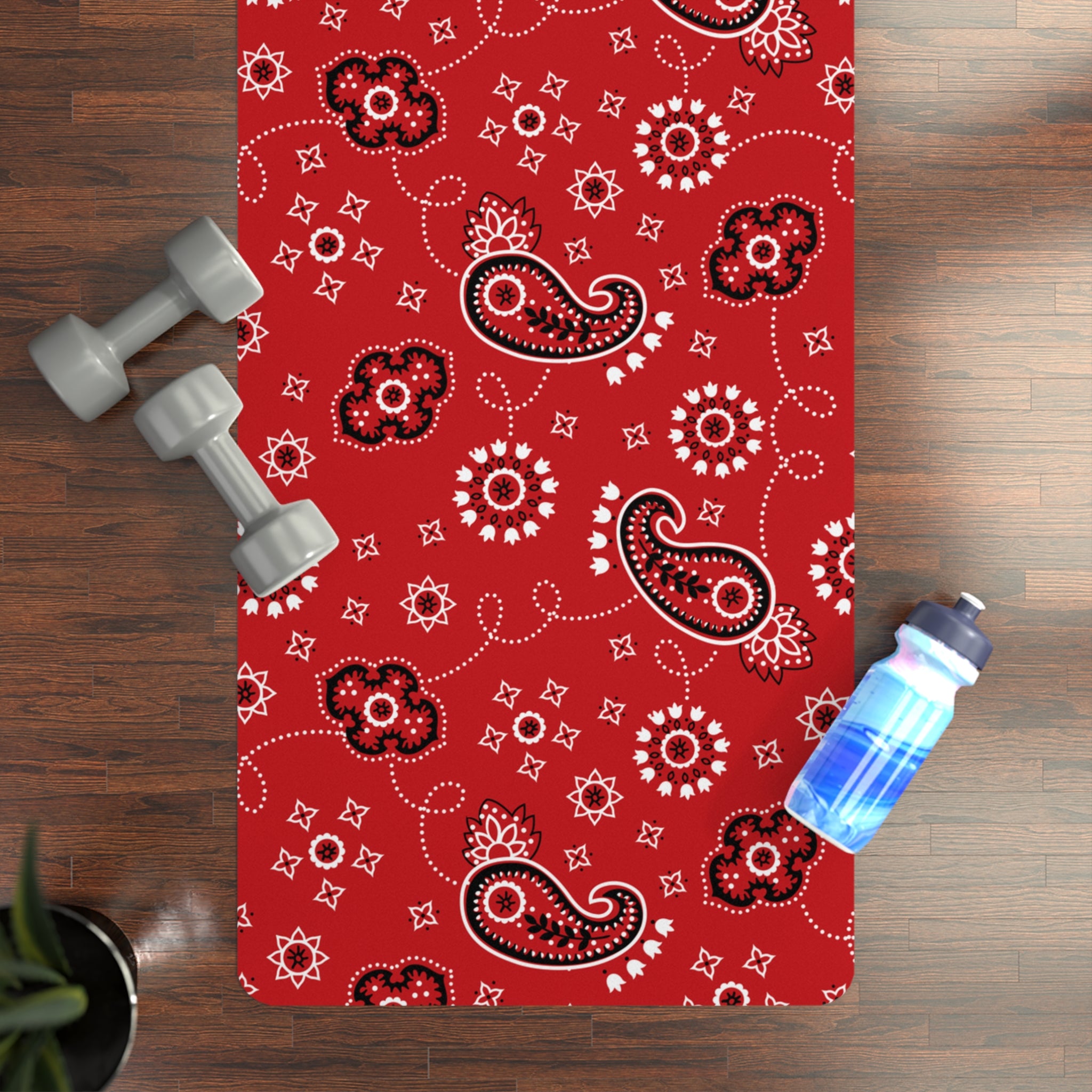 Hanky Code: Red Fluid Proof Rimming Mat