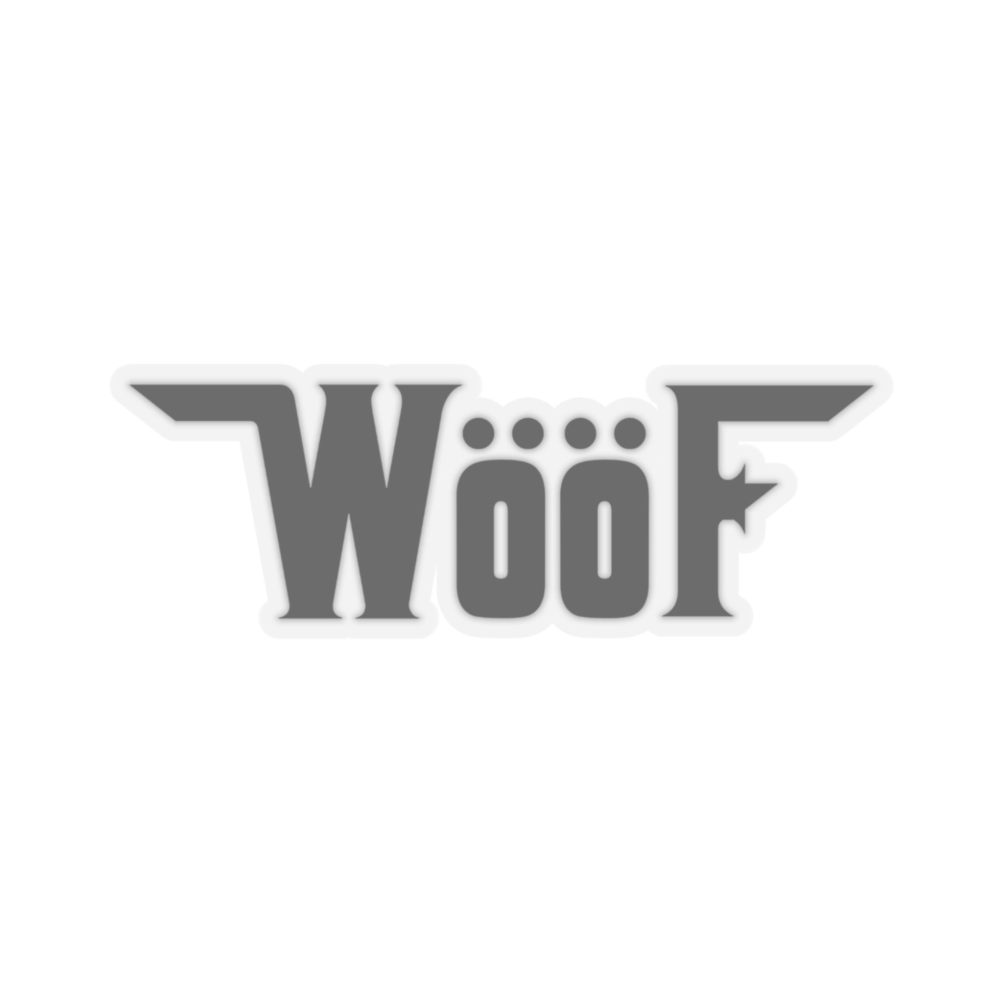 WööF Kiss-Cut Stickers - Kiss-Cut Stickers - Twisted Jezebel