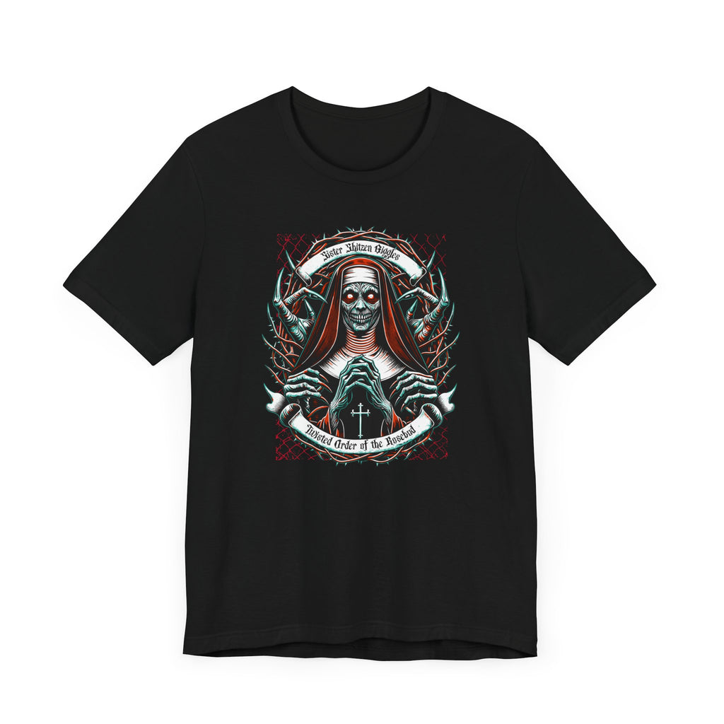 Sister Shitzen Giggles from the Twisted Order of the Rosebud Tee