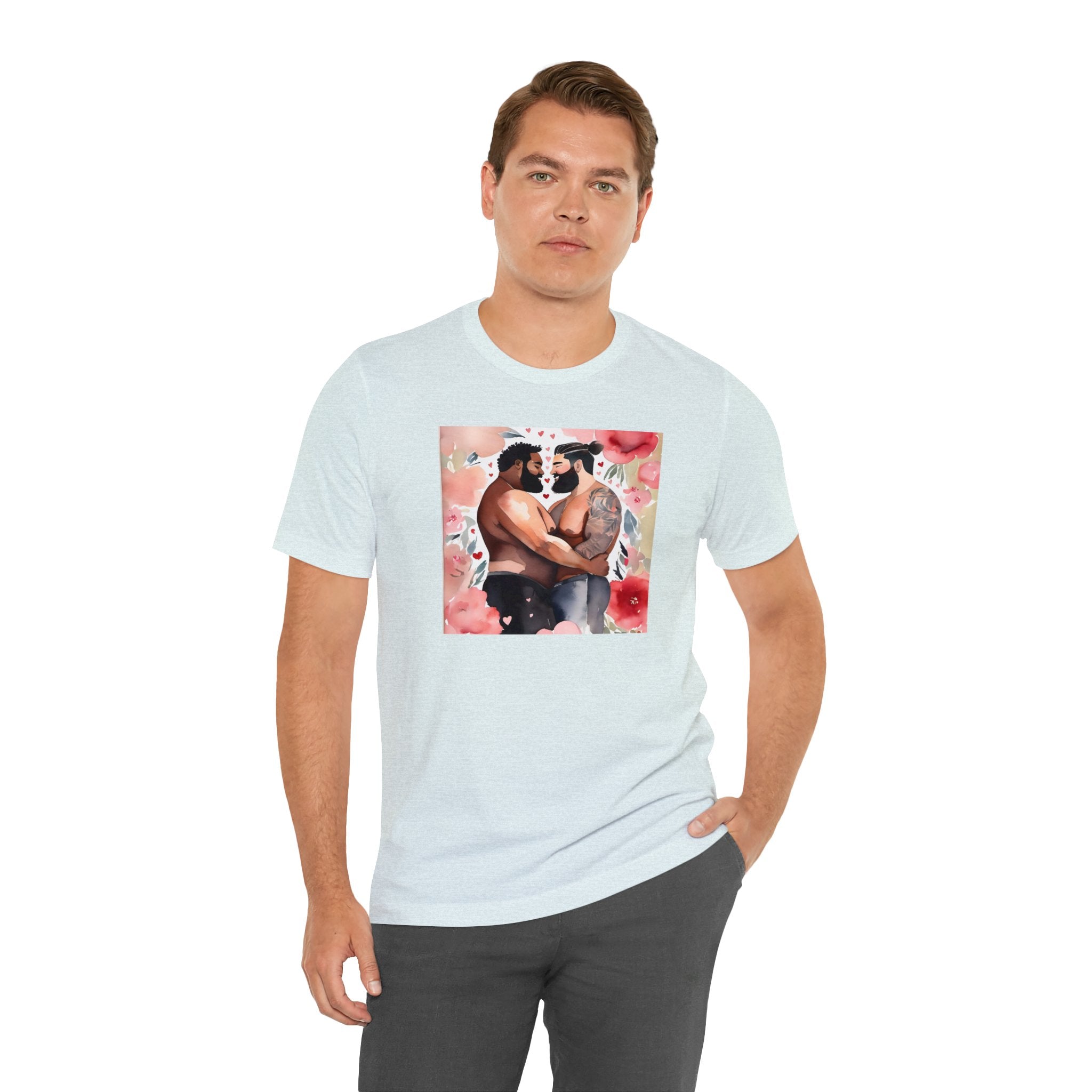 Gay Valentines: "Blossoming Love" Tee - T-Shirt - Twisted Jezebel