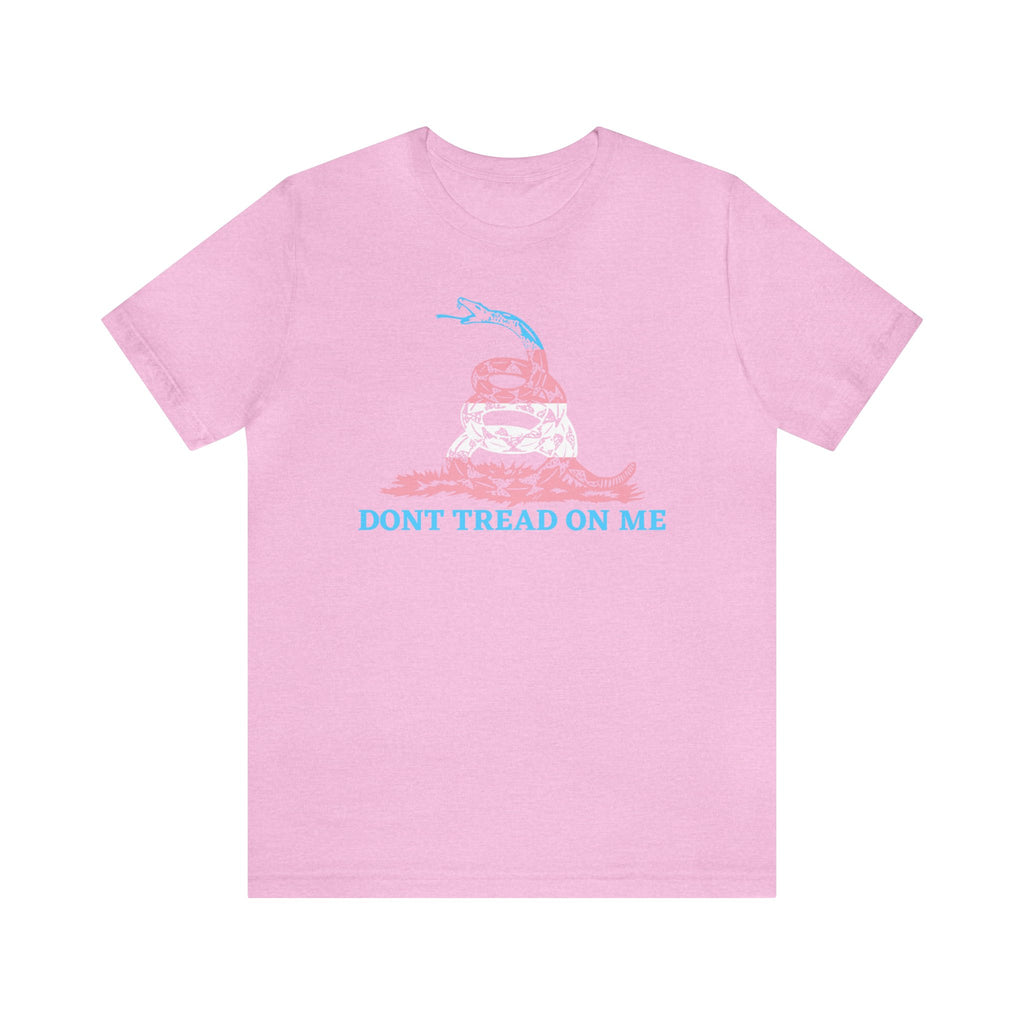 Don't Tread On Me Trans Pride Edition Tee - Tee - Twisted Jezebel