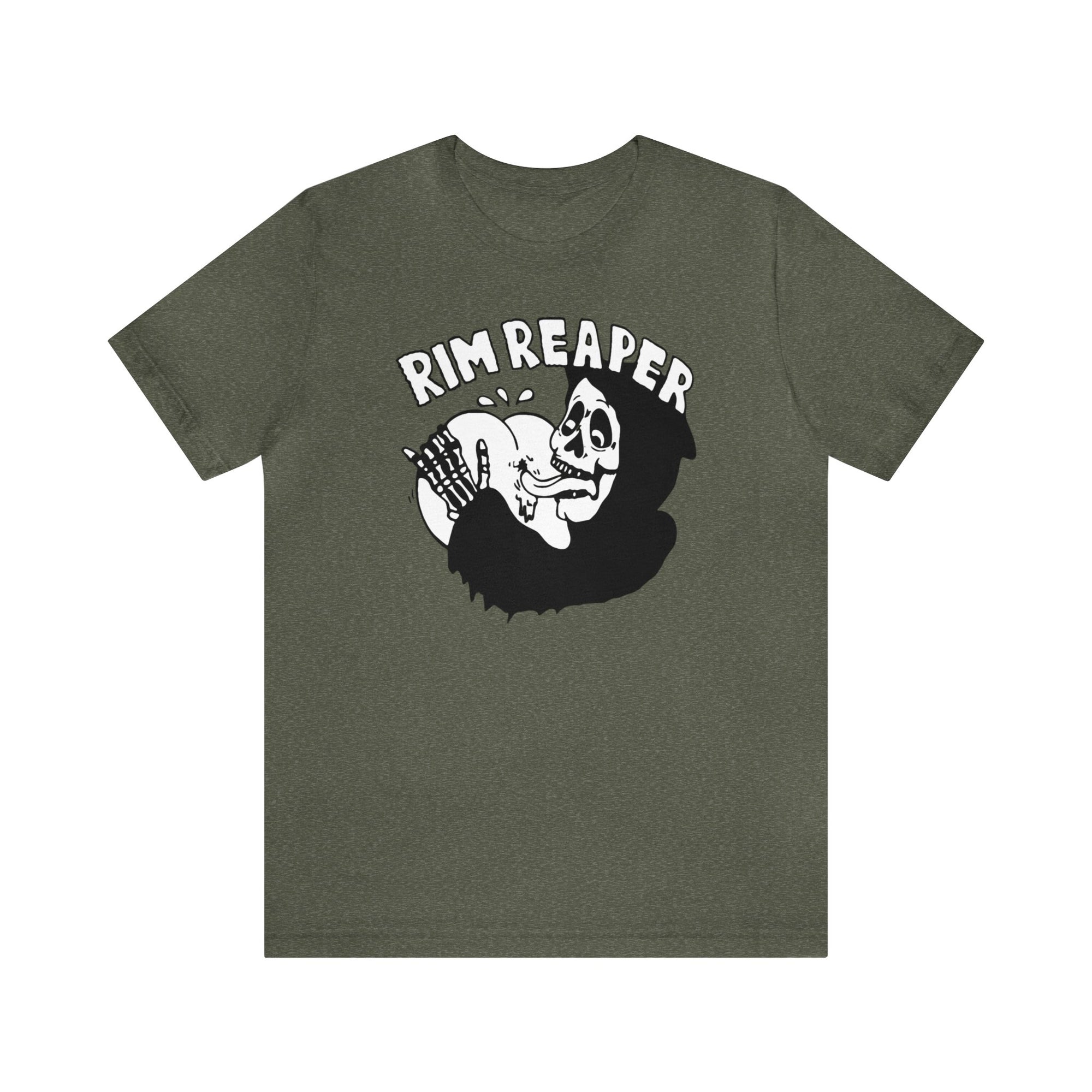 Rim Reaper Tee, Black & White Edition - Tee - Twisted Jezebel