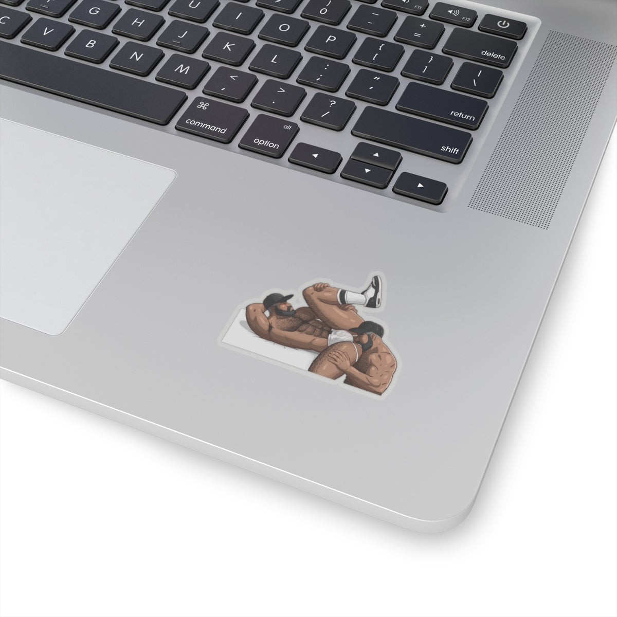 Men Rimming Kiss-Cut Stickers: Black Edition