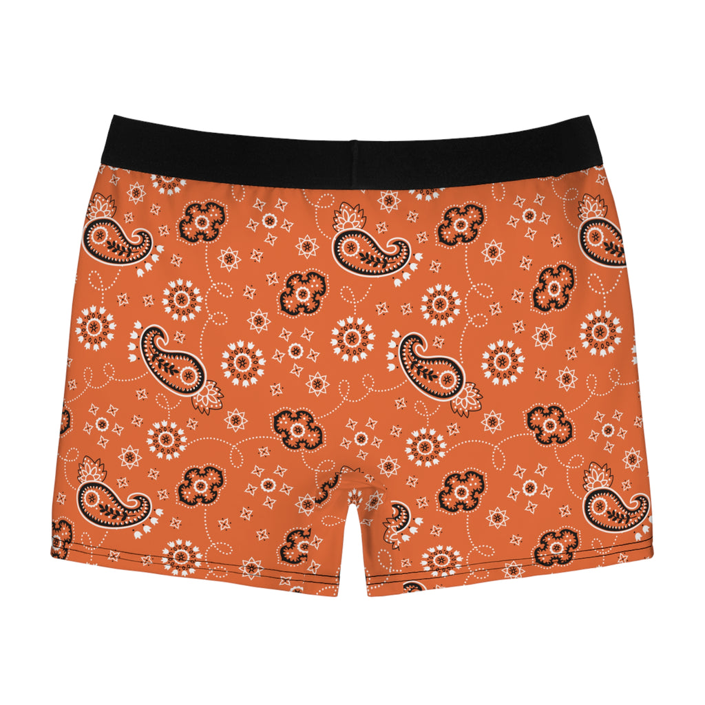 Men's Boxer Briefs Hanky Code: Orange