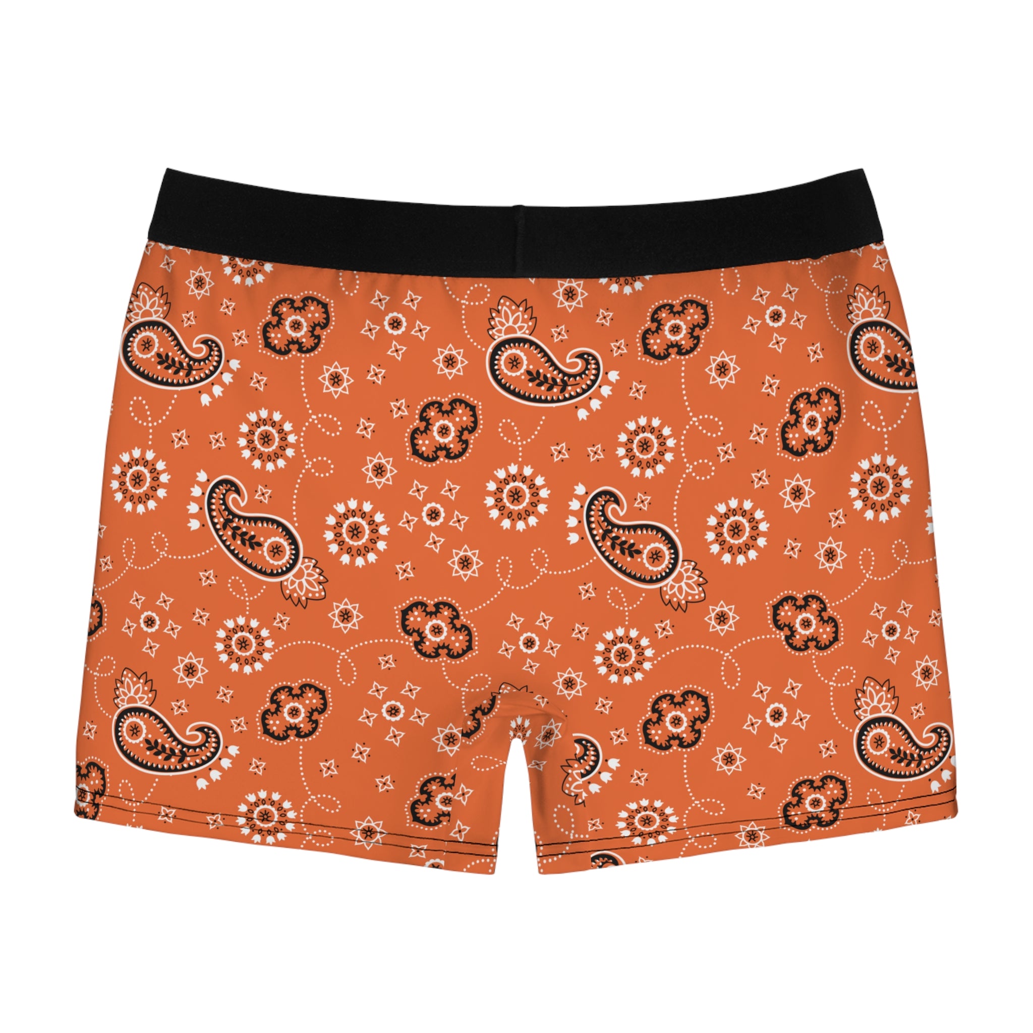 Men's Boxer Briefs Hanky Code: Orange