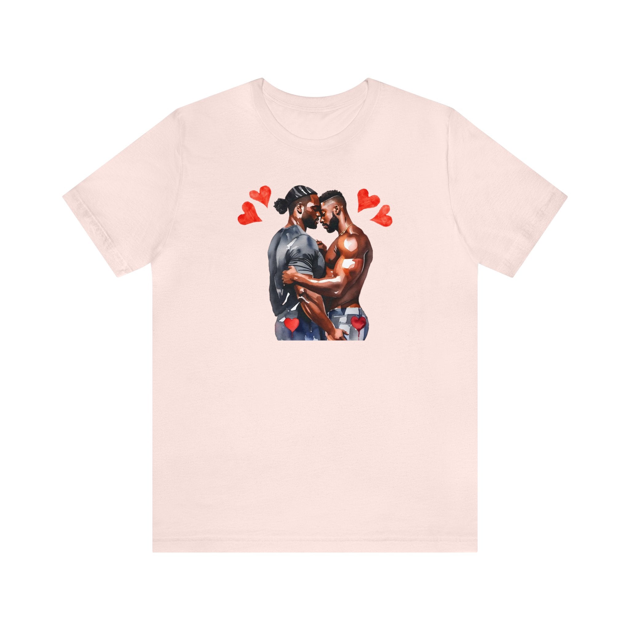 Gay Valentines: "Embrace in Love" Tee - T-Shirt - Twisted Jezebel