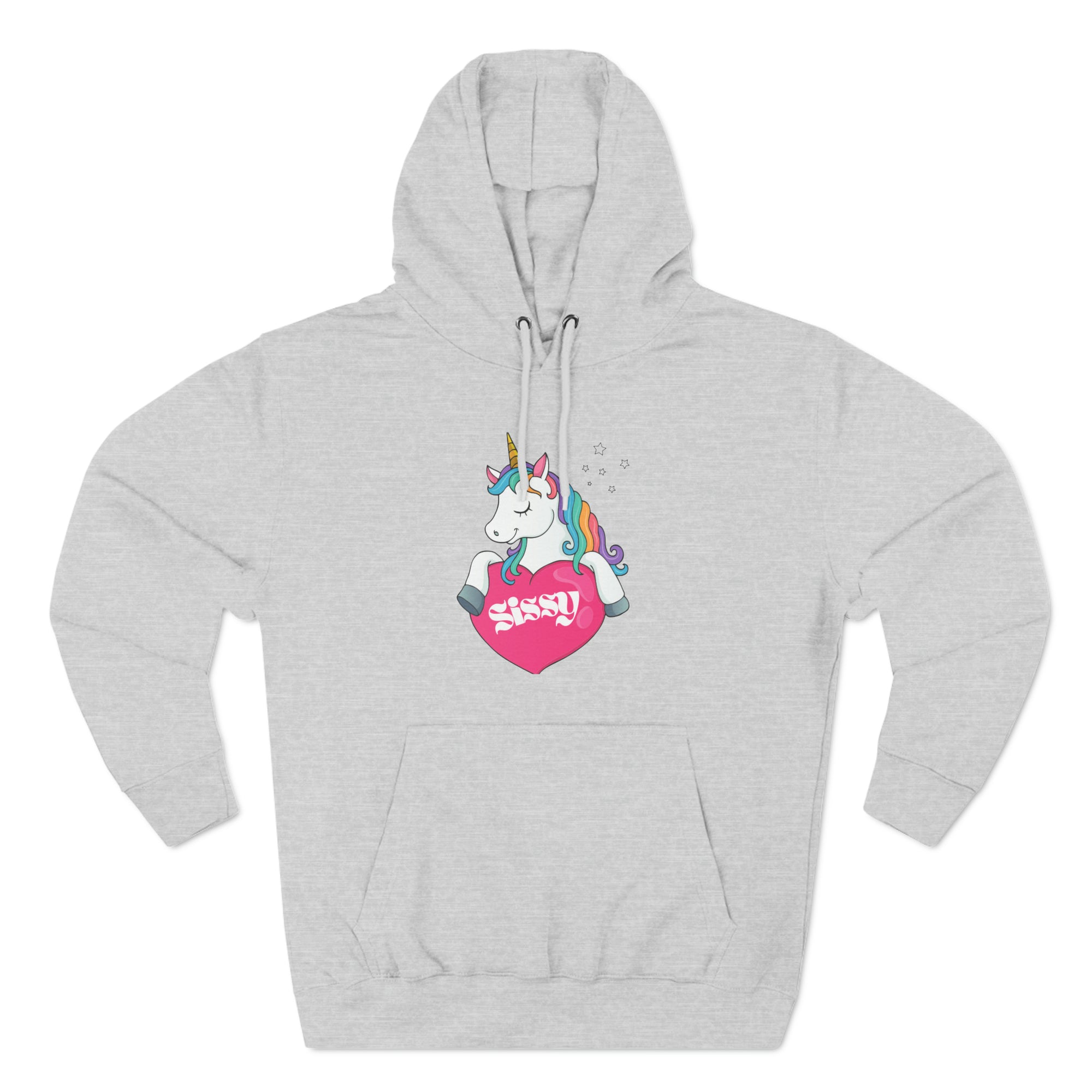 Unicorn Sissy Three-Panel Fleece Hoodie