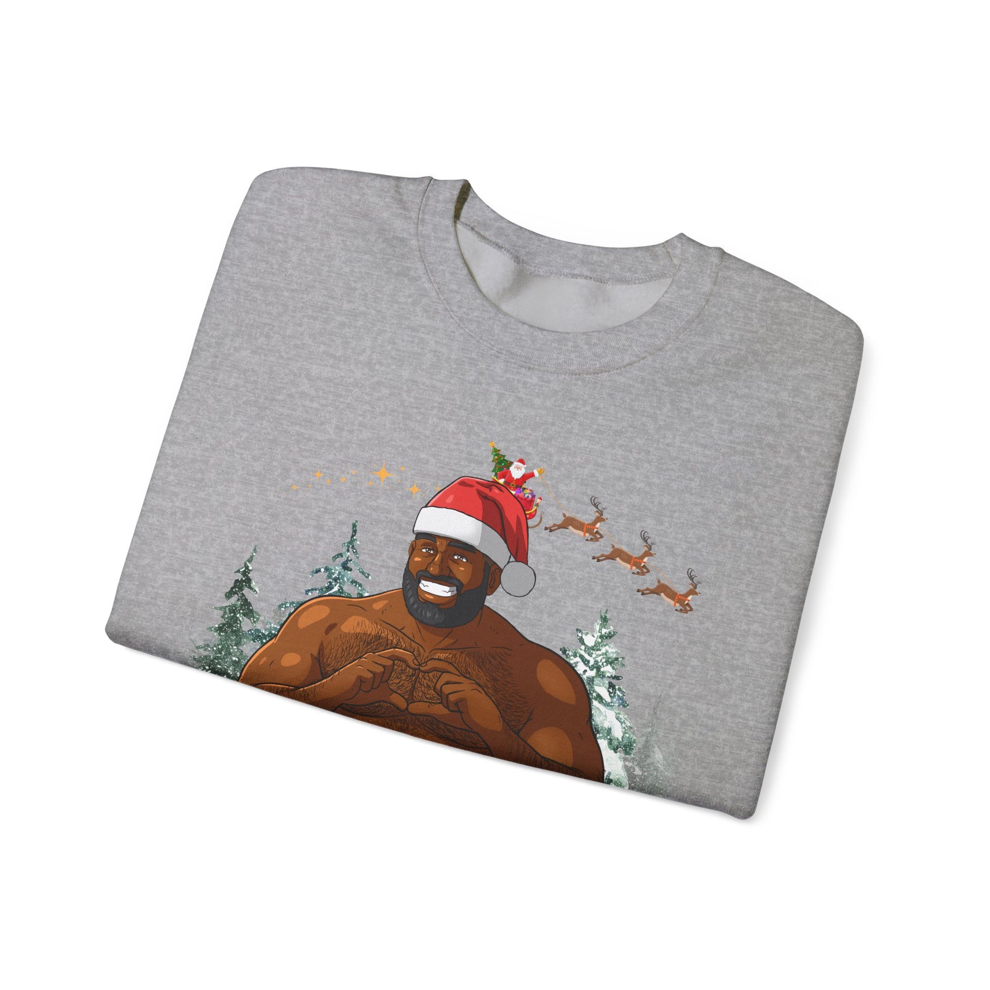 Big Nick (ahem, Dick) Energy Gildan Pullover, Black Edition