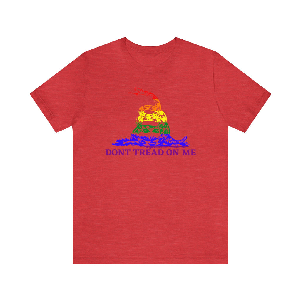Don't Tread on Me Pride Edition Tee - Tee - Twisted Jezebel