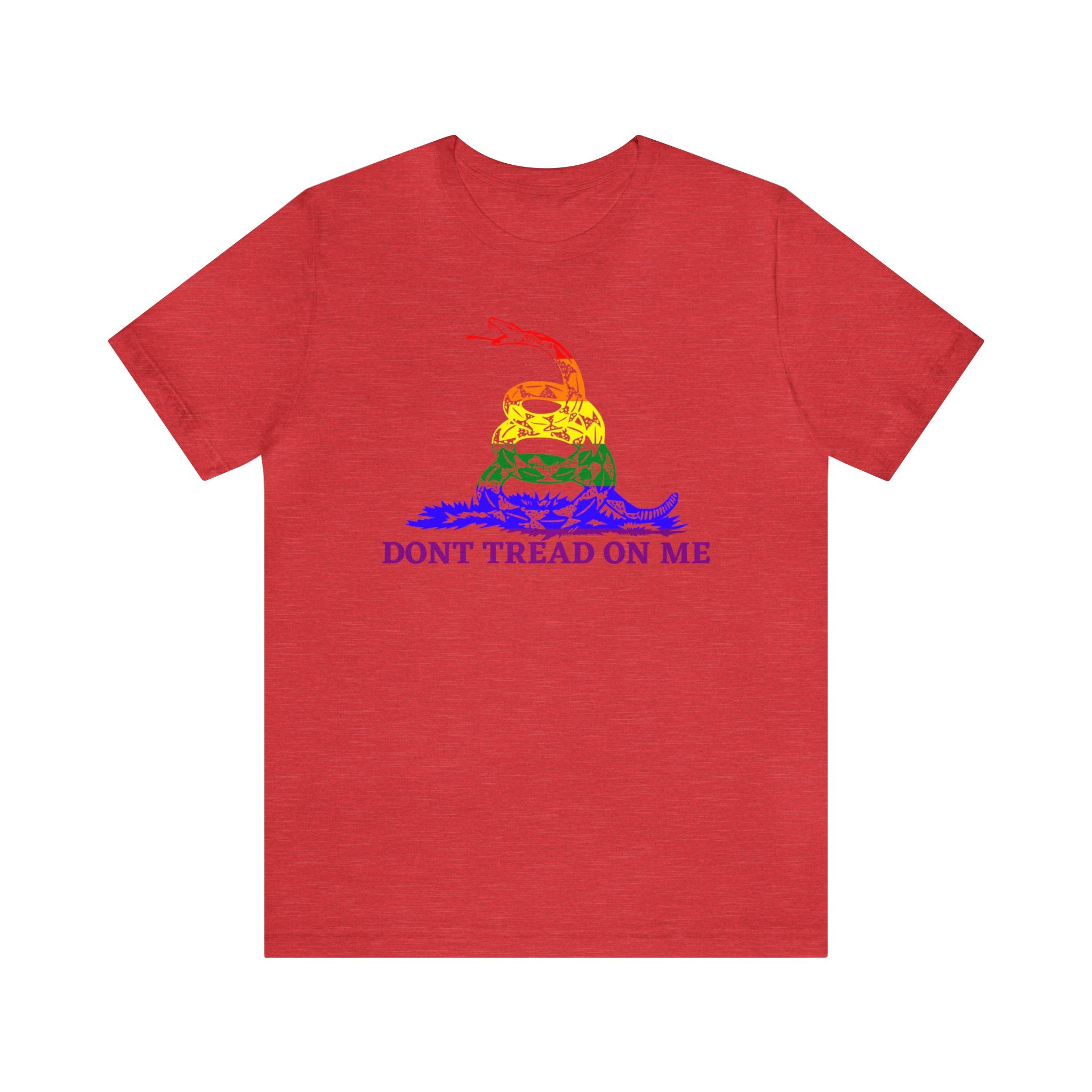 Don't Tread on Me Pride Edition Tee - Tee - Twisted Jezebel