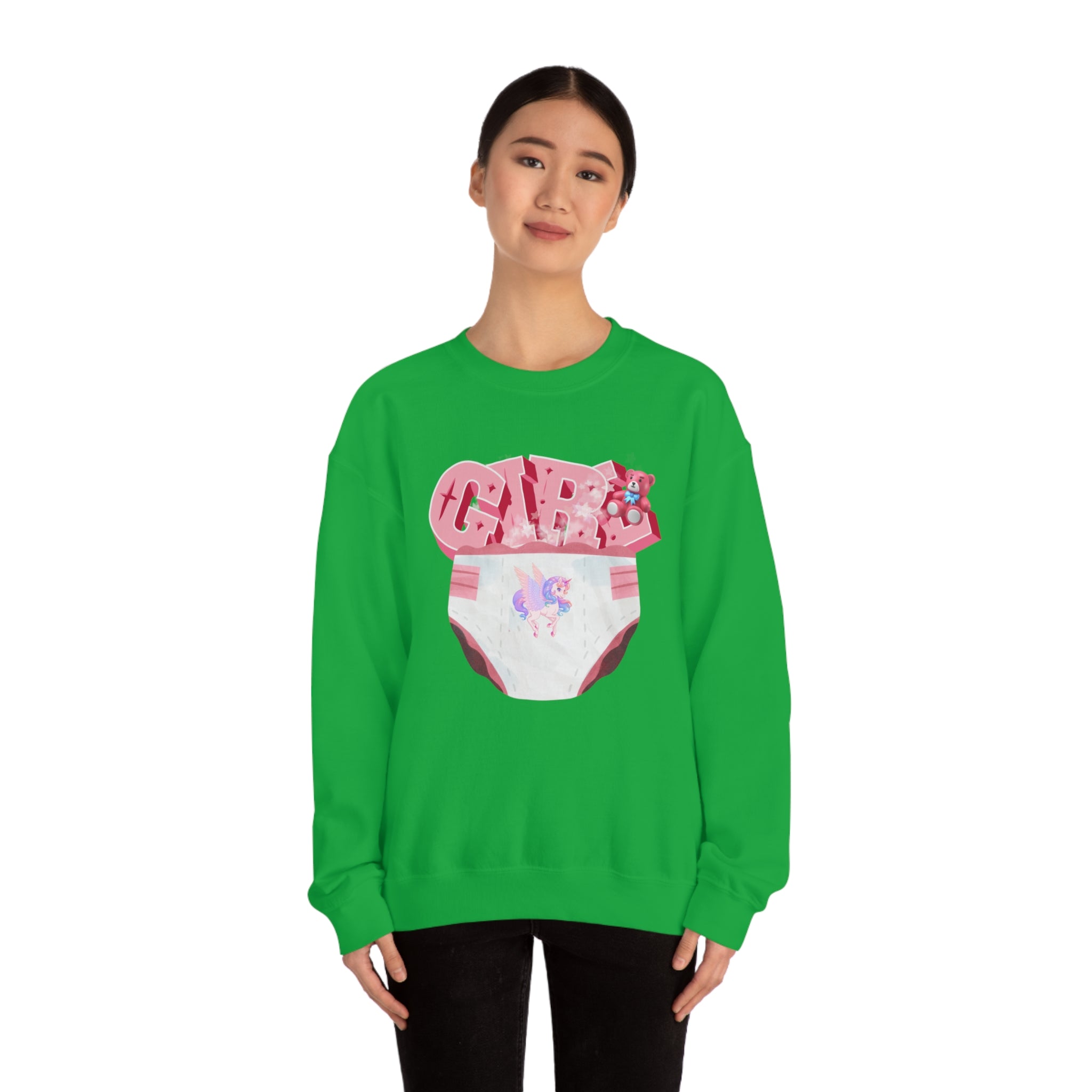 Diaper Girl Sweatshirt - Sweatshirt - Twisted Jezebel