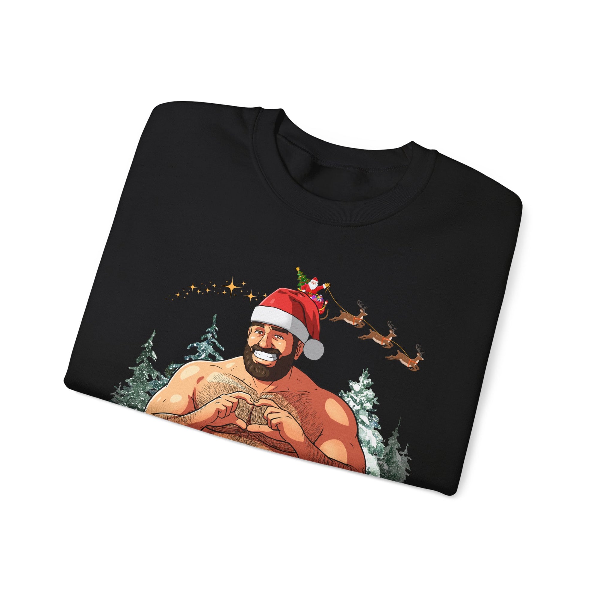 Big Nick (ahem, Dick) Energy Gildan Pullover, White Edition