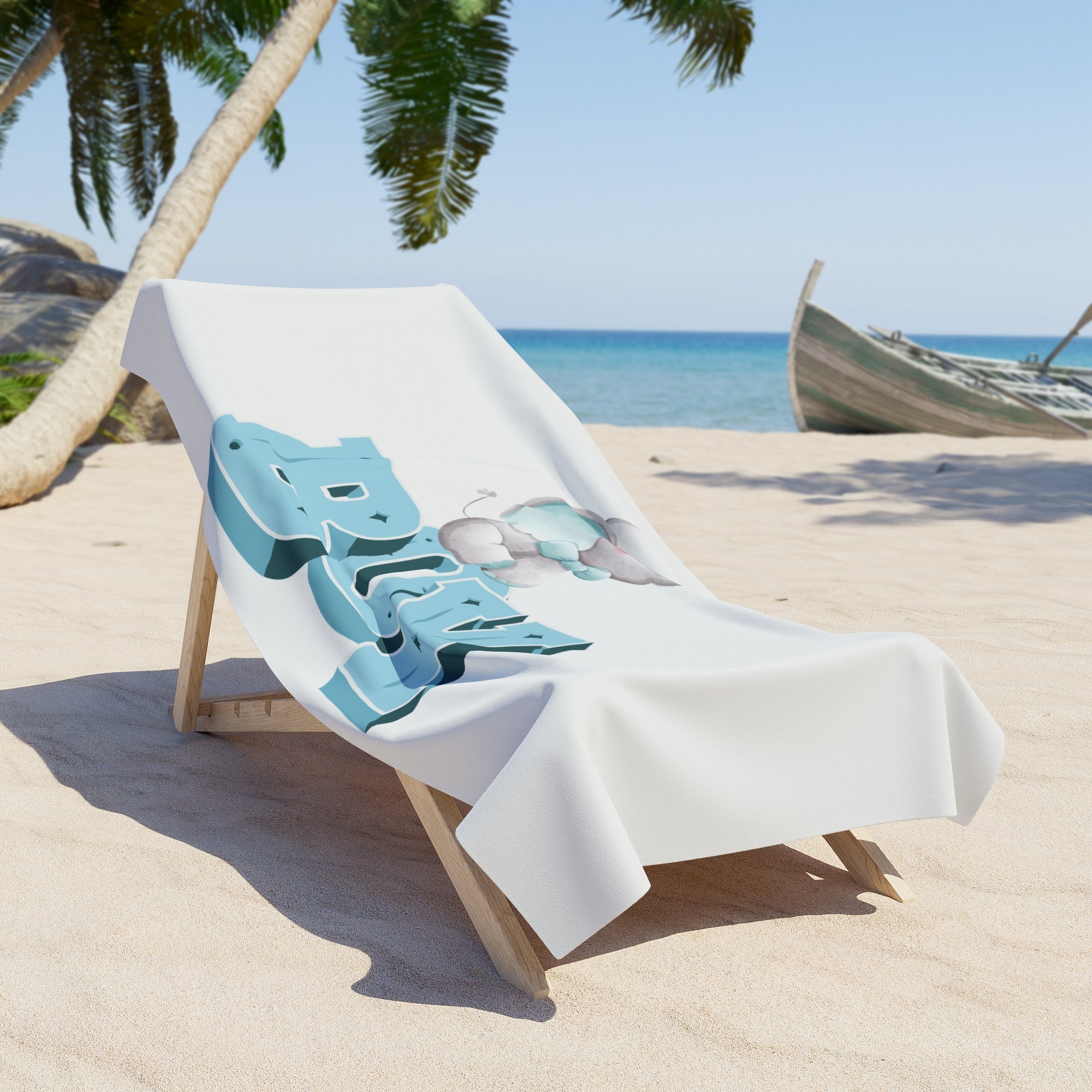 Beautiful Boy Rimming Mat Towel