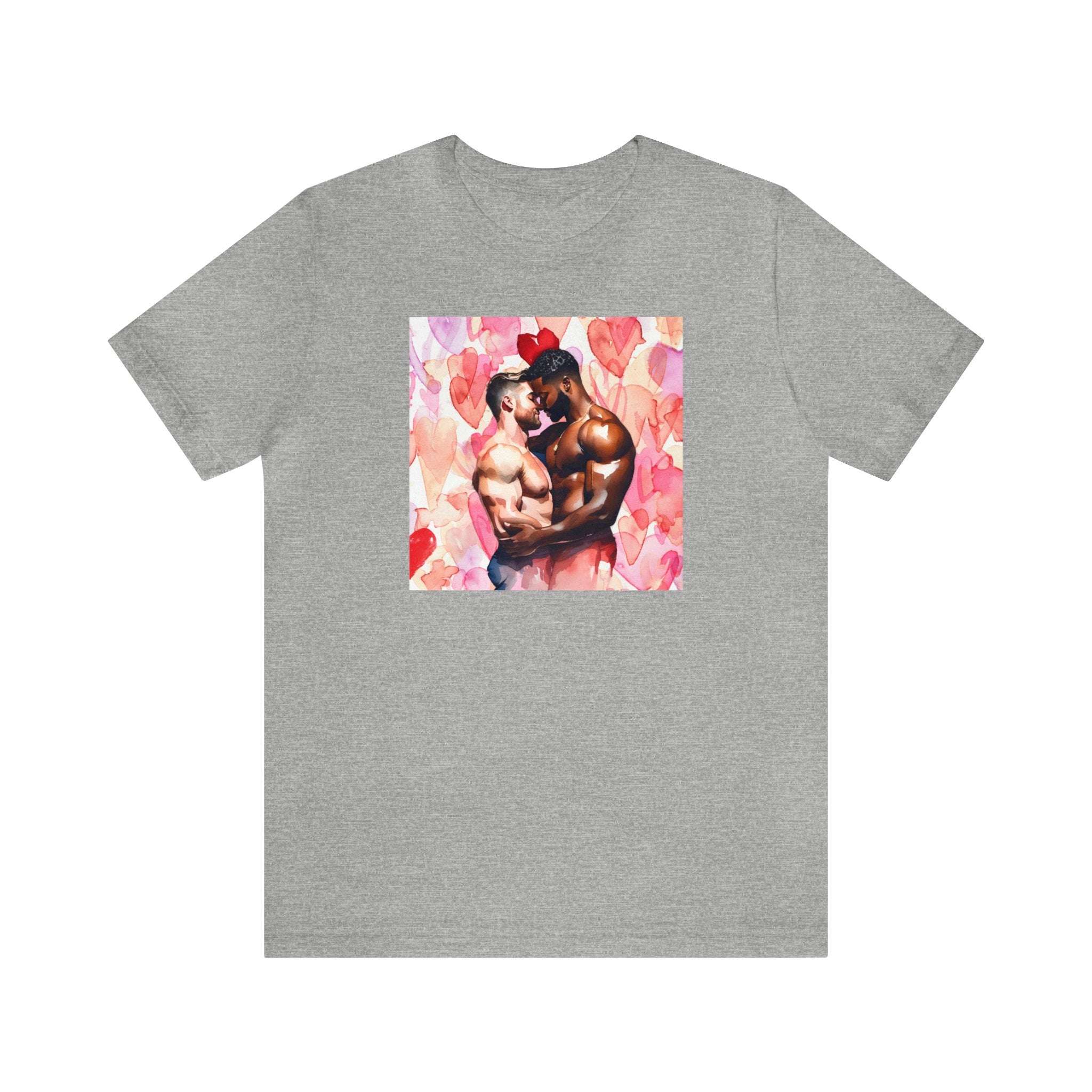 Gay Valentines: "United Hearts" Tee - T-Shirt - Twisted Jezebel