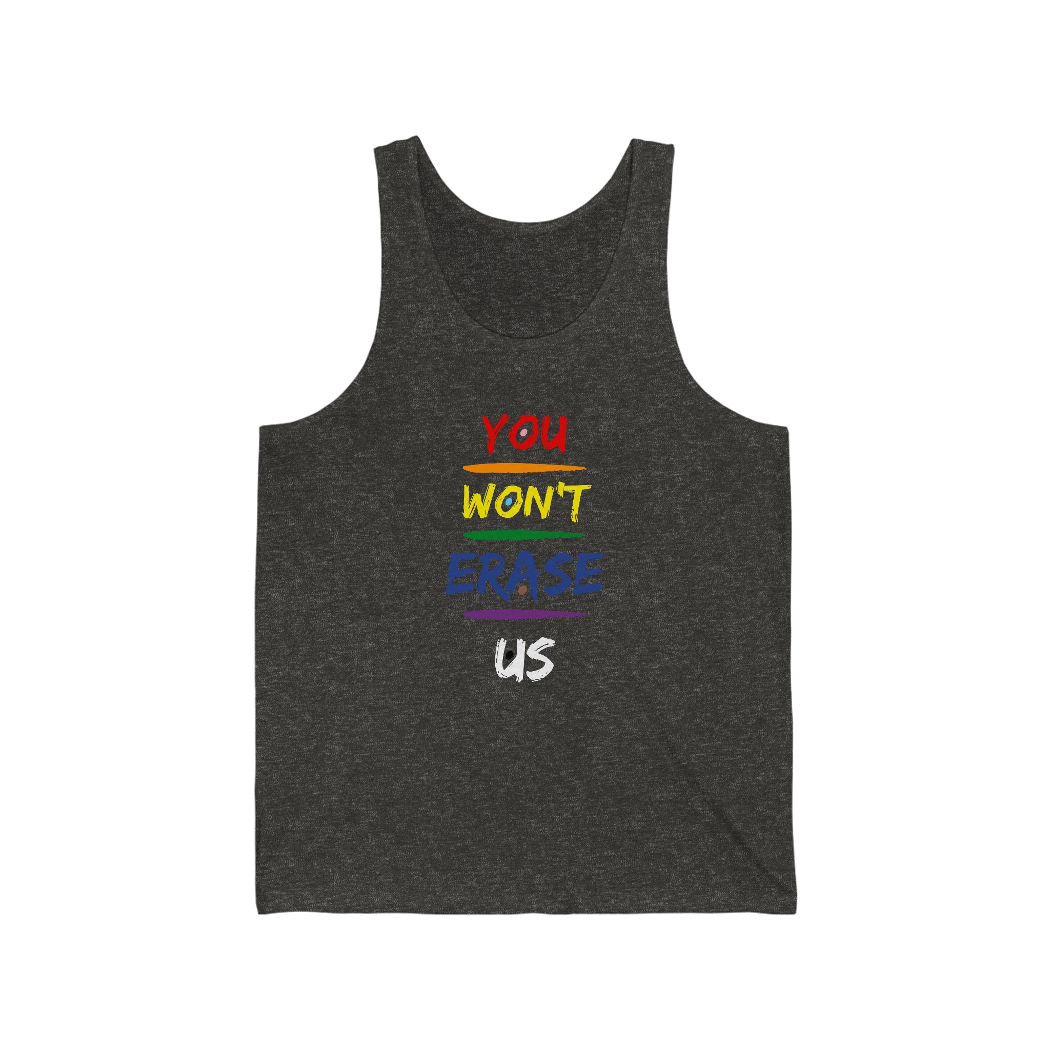 You Won't Erase Us Tank Pride Edition - Tank - Twisted Jezebel
