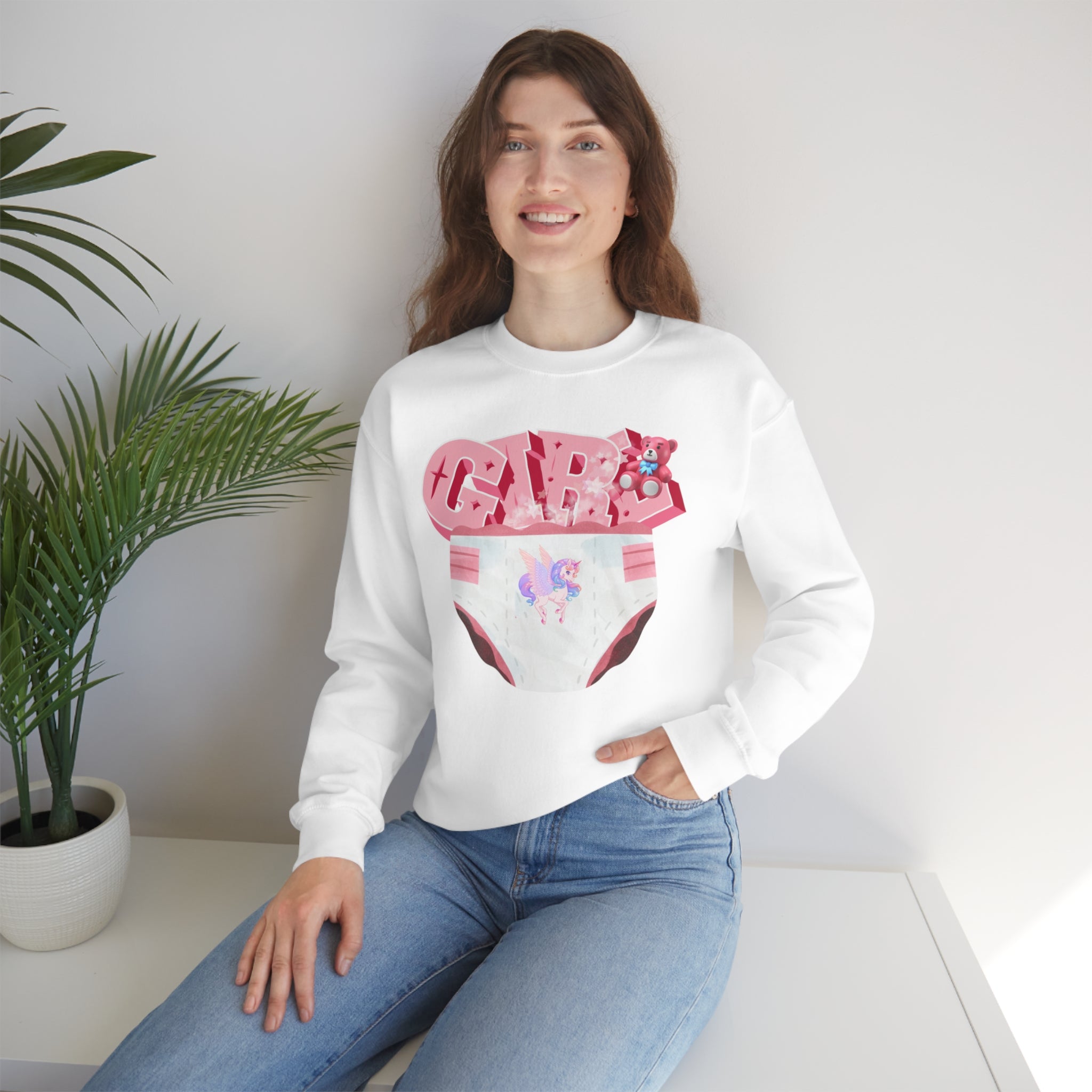Diaper Girl Sweatshirt - Sweatshirt - Twisted Jezebel